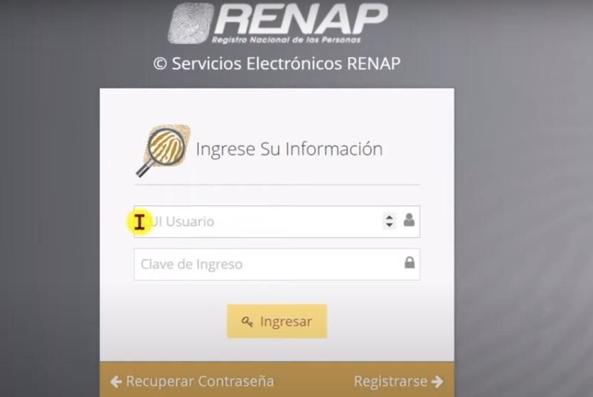 ¿Cómo sacar el certificado de nacimiento en línea en RENAP ?