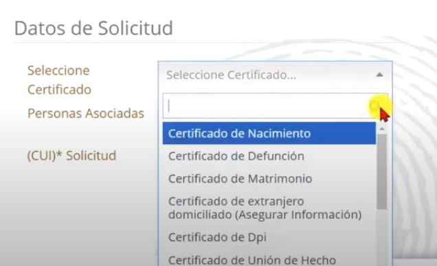 ¿Cómo sacar el certificado de nacimiento en línea en RENAP ?