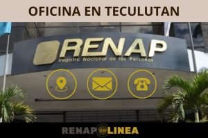 RENAP en Teculutan: Teléfonos, dirección y toda la información.