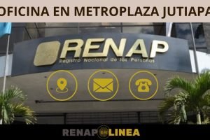 RENAP en Metroplaza Jutiapa: Teléfonos, dirección y toda la información.